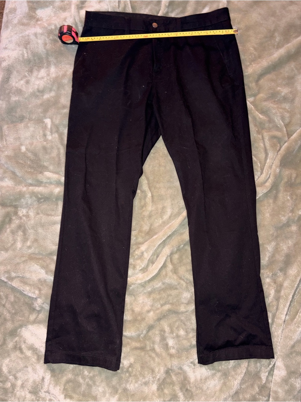 Volcom Men's Black Straight-Leg Pants